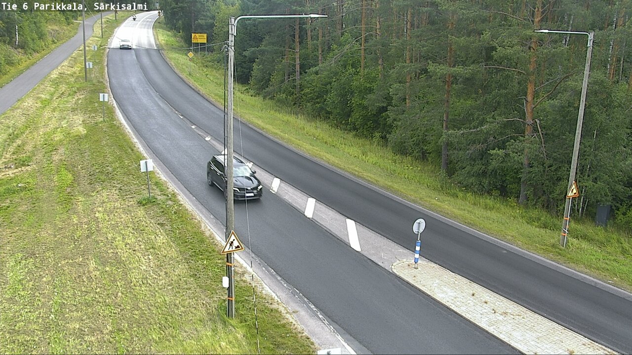 Weather Camera Image Road 6 Parikkala, Särkisalmi, Parikkala, Etelä-Karjala