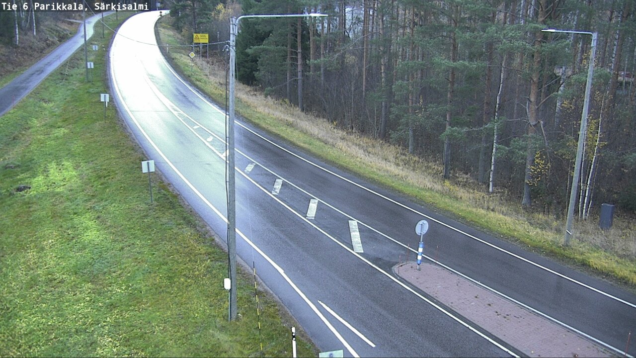 Weather Camera Image Road 6 Parikkala, Särkisalmi, Parikkala, Etelä-Karjala