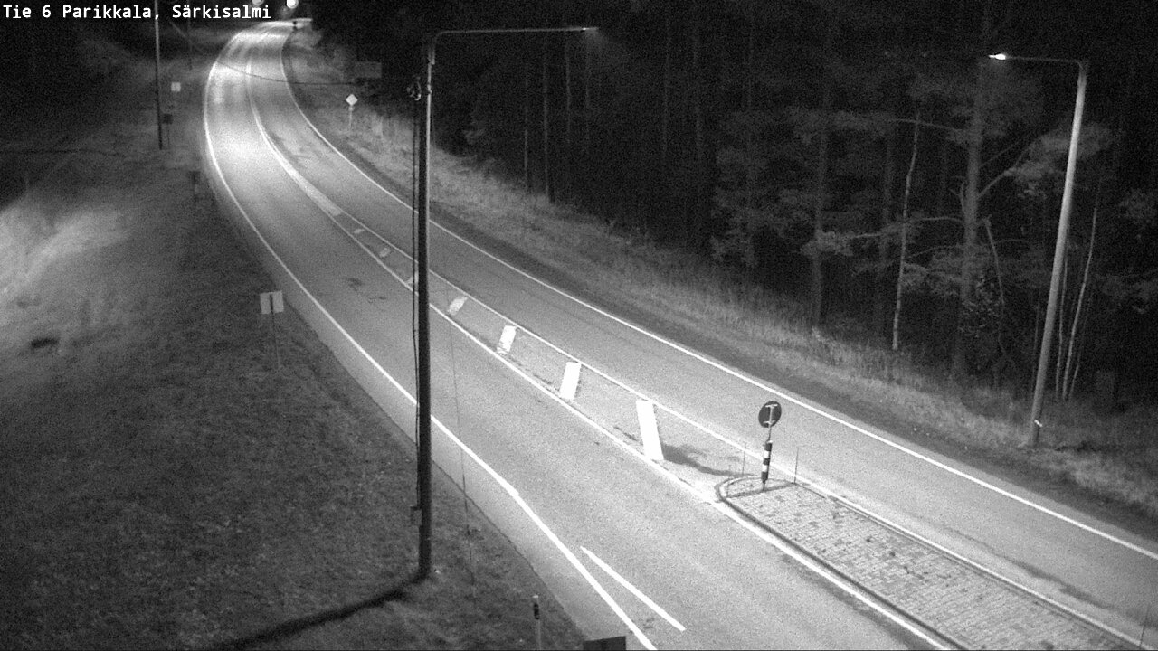 Weather Camera Image Road 6 Parikkala, Särkisalmi, Parikkala, Etelä-Karjala