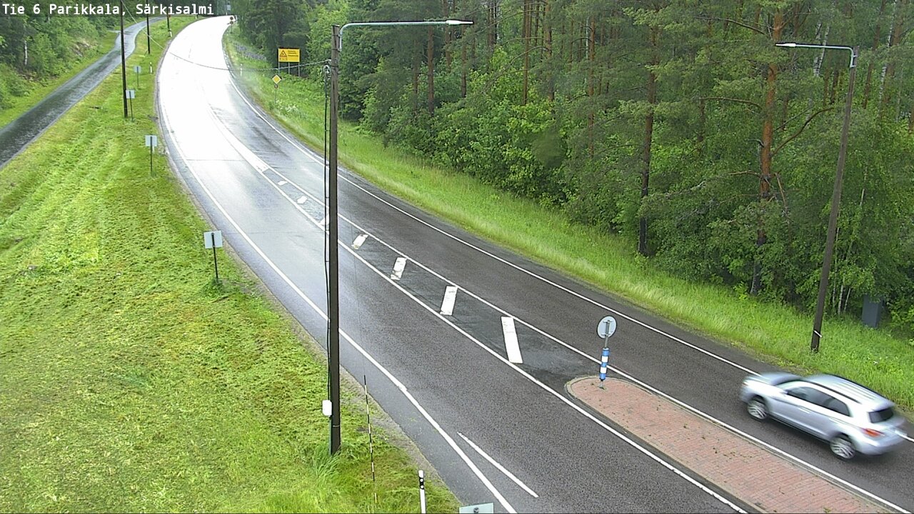 Weather Camera Image Road 6 Parikkala, Särkisalmi, Parikkala, Etelä-Karjala