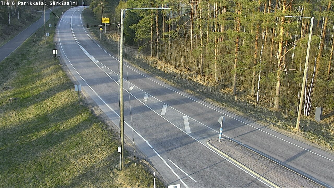 Weather Camera Image Väg 6 Parikkala, Särkisalmi, Parikkala, Etelä-Karjala