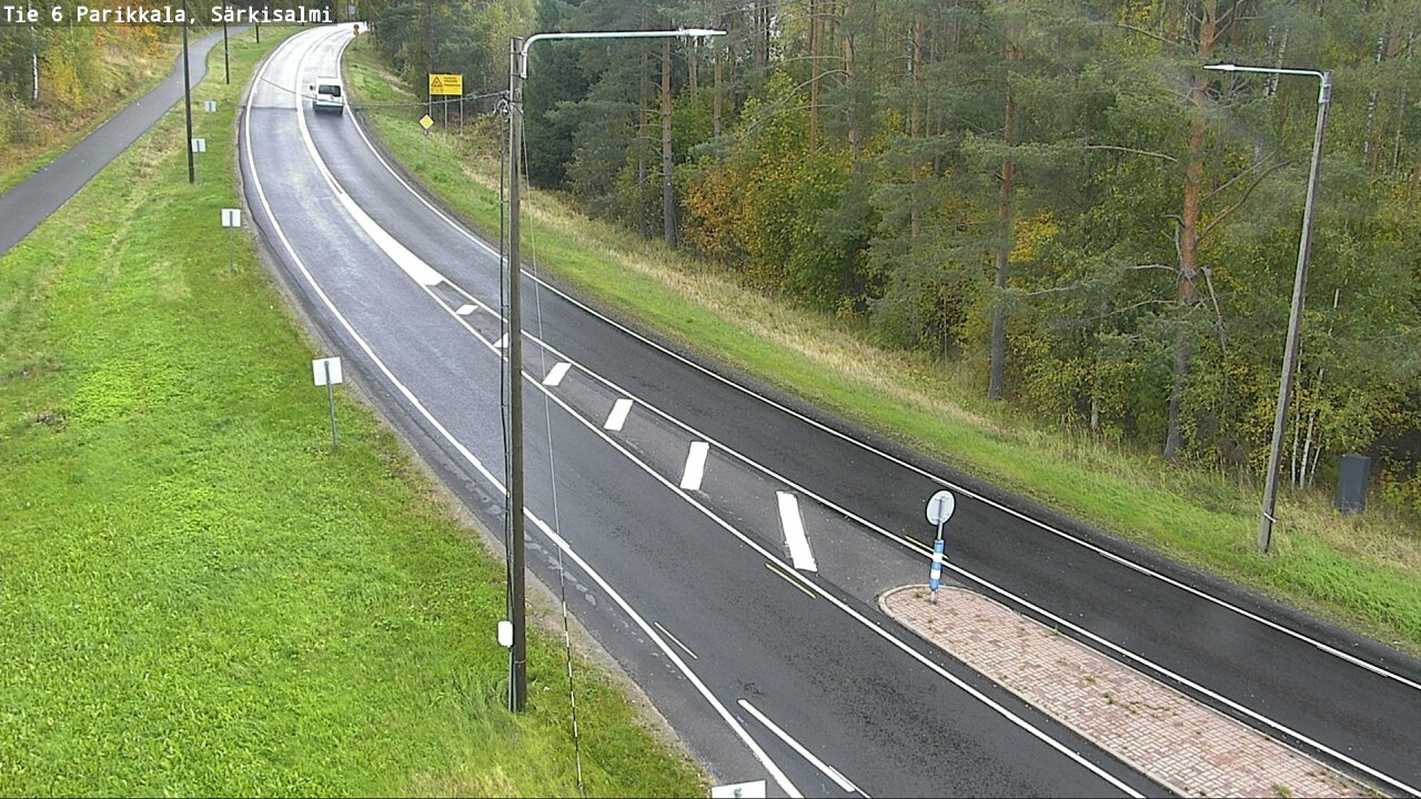 Weather Camera Image Road 6 Parikkala, Särkisalmi, Parikkala, Etelä-Karjala