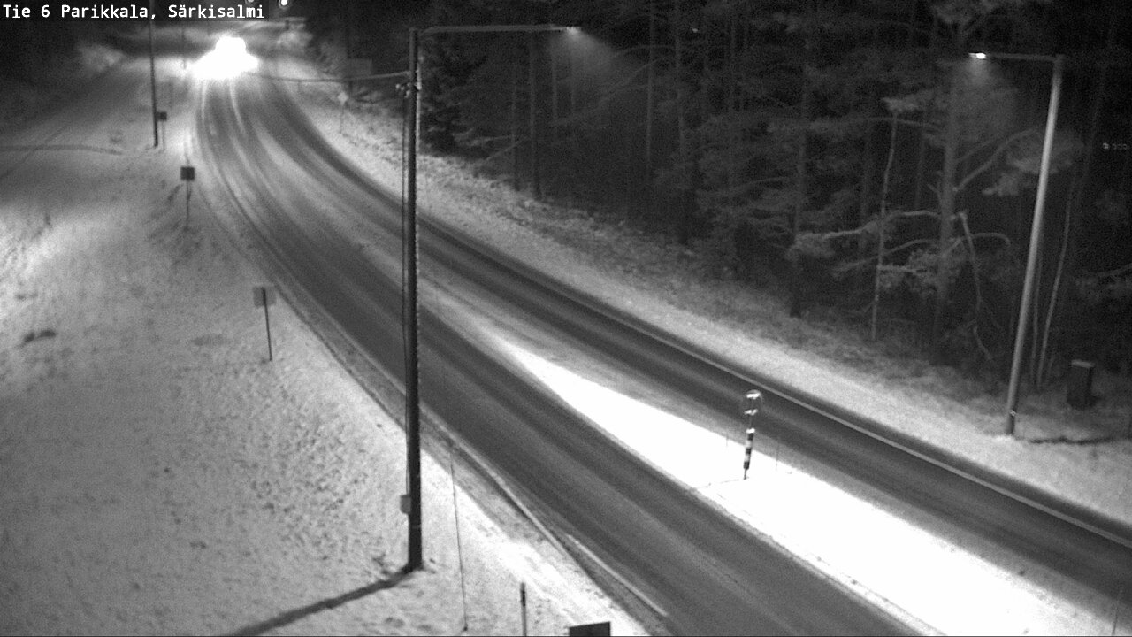 Weather Camera Image Väg 6 Parikkala, Särkisalmi, Parikkala, Etelä-Karjala