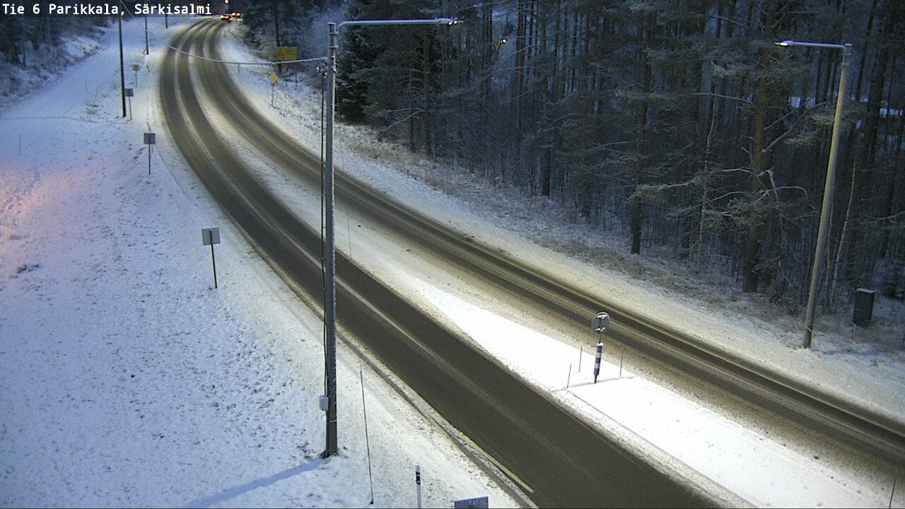 Weather Camera Image Väg 6 Parikkala, Särkisalmi, Parikkala, Etelä-Karjala