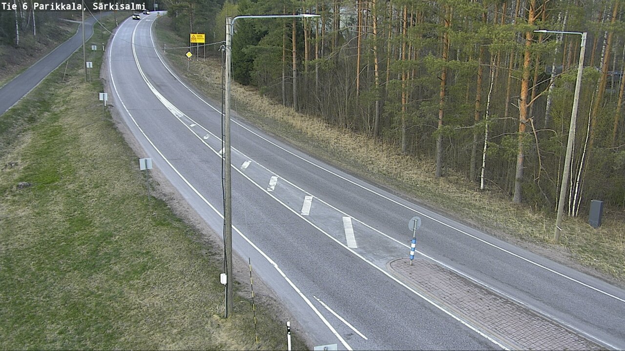 Weather Camera Image Väg 6 Parikkala, Särkisalmi, Parikkala, Etelä-Karjala