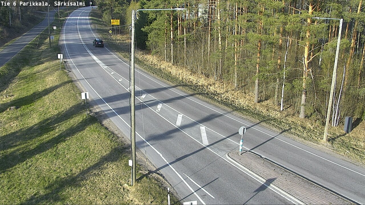 Weather Camera Image Väg 6 Parikkala, Särkisalmi, Parikkala, Etelä-Karjala
