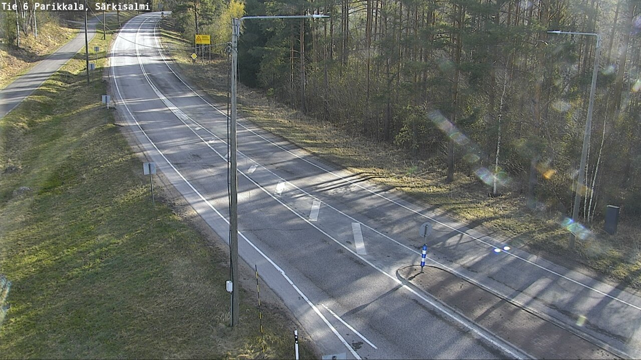 Weather Camera Image Väg 6 Parikkala, Särkisalmi, Parikkala, Etelä-Karjala