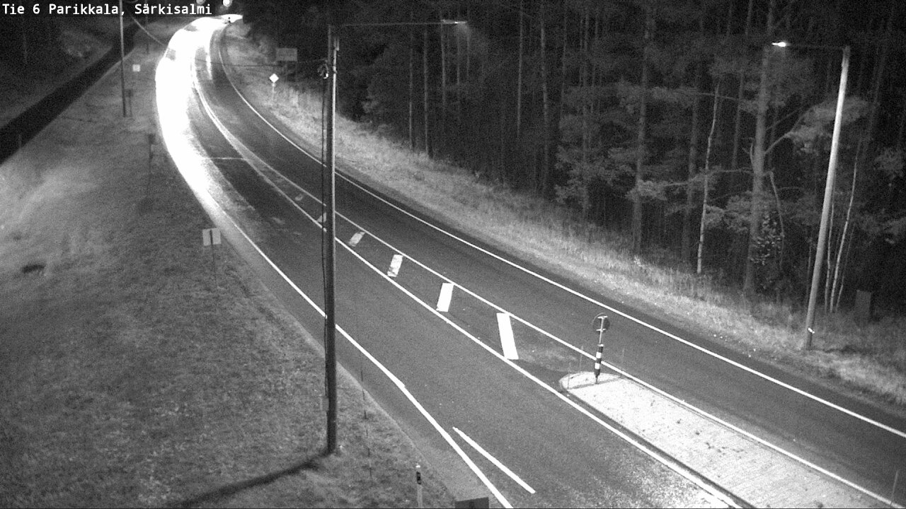 Weather Camera Image Road 6 Parikkala, Särkisalmi, Parikkala, Etelä-Karjala