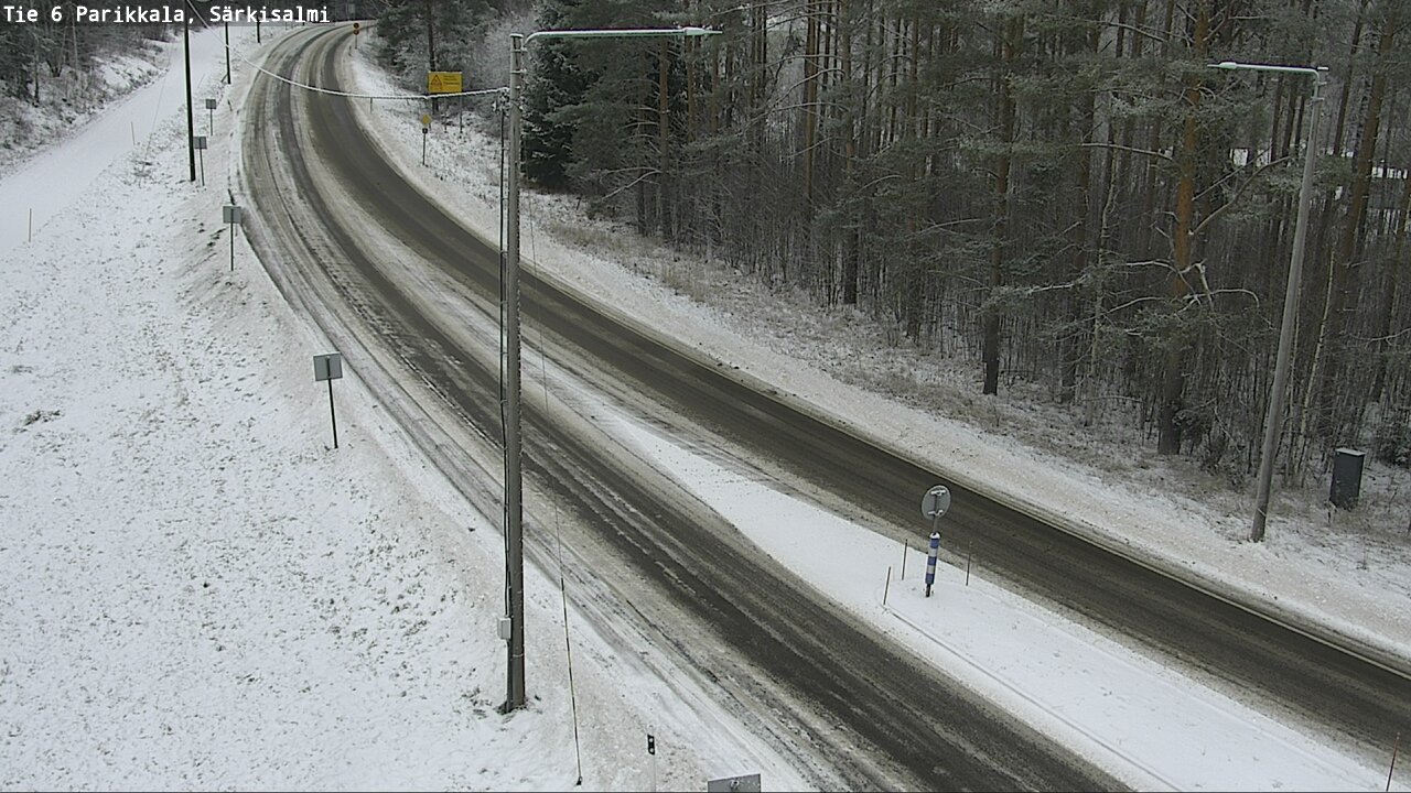 Weather Camera Image Väg 6 Parikkala, Särkisalmi, Parikkala, Etelä-Karjala