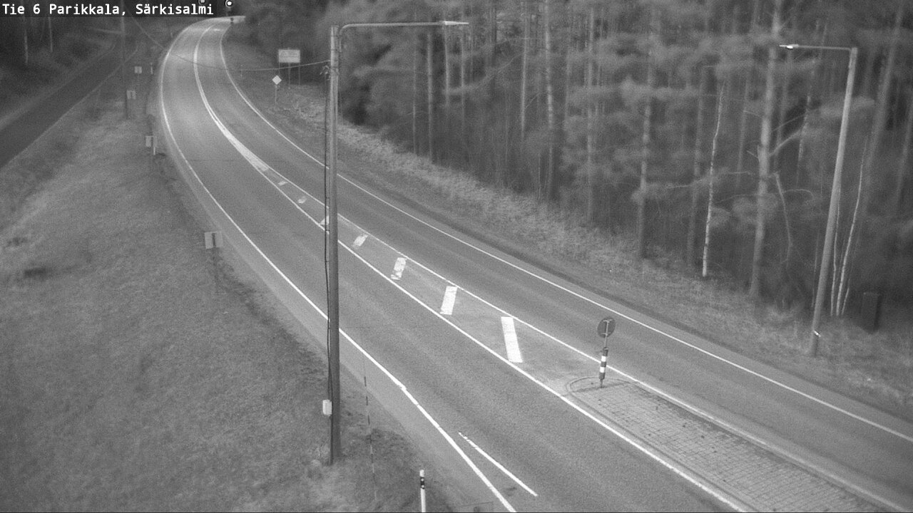 Weather Camera Image Väg 6 Parikkala, Särkisalmi, Parikkala, Etelä-Karjala