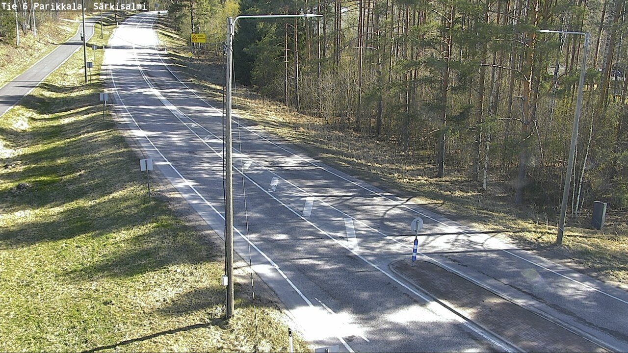 Weather Camera Image Väg 6 Parikkala, Särkisalmi, Parikkala, Etelä-Karjala
