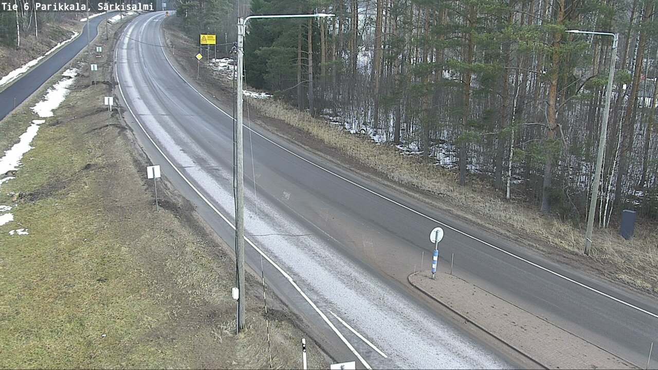 Weather Camera Image Road 6 Parikkala, Särkisalmi, Parikkala, Etelä-Karjala