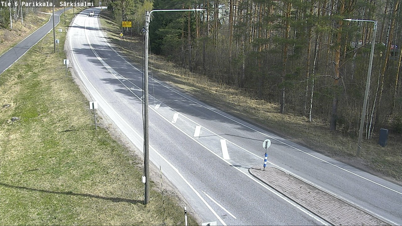 Weather Camera Image Väg 6 Parikkala, Särkisalmi, Parikkala, Etelä-Karjala