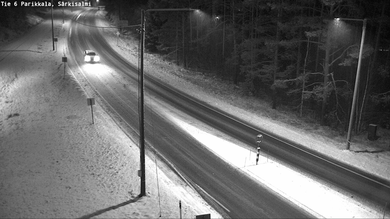 Weather Camera Image Väg 6 Parikkala, Särkisalmi, Parikkala, Etelä-Karjala
