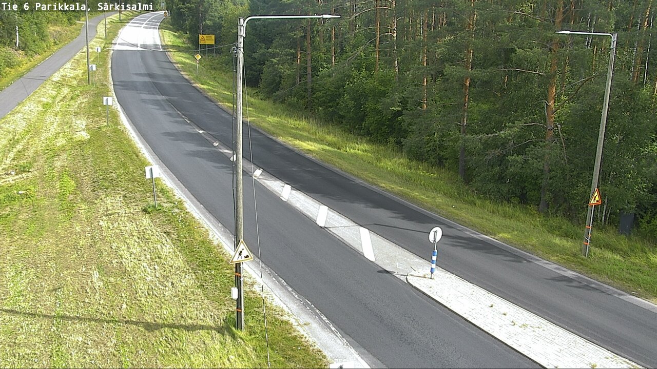 Weather Camera Image Road 6 Parikkala, Särkisalmi, Parikkala, Etelä-Karjala