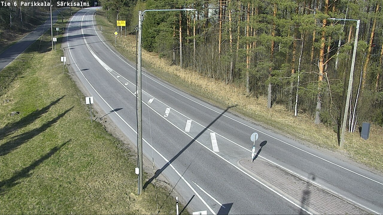 Weather Camera Image Väg 6 Parikkala, Särkisalmi, Parikkala, Etelä-Karjala