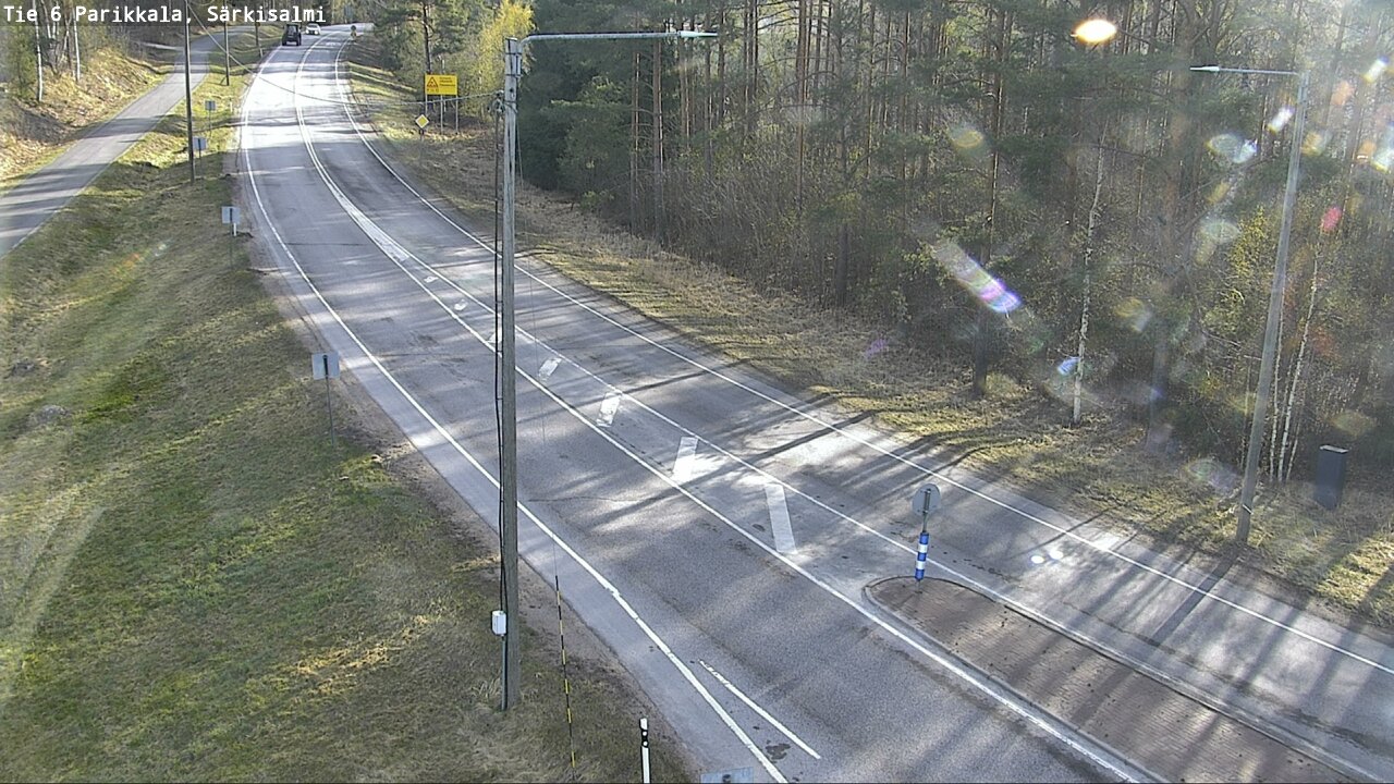 Weather Camera Image Väg 6 Parikkala, Särkisalmi, Parikkala, Etelä-Karjala