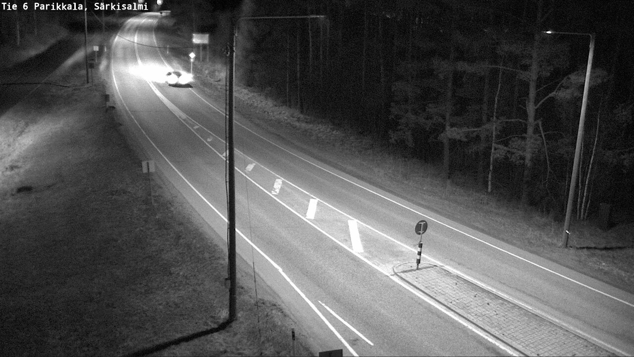 Weather Camera Image Road 6 Parikkala, Särkisalmi, Parikkala, Etelä-Karjala