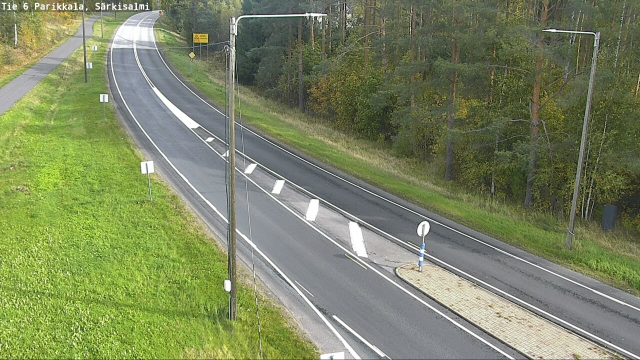 Weather Camera Image Road 6 Parikkala, Särkisalmi, Parikkala, Etelä-Karjala