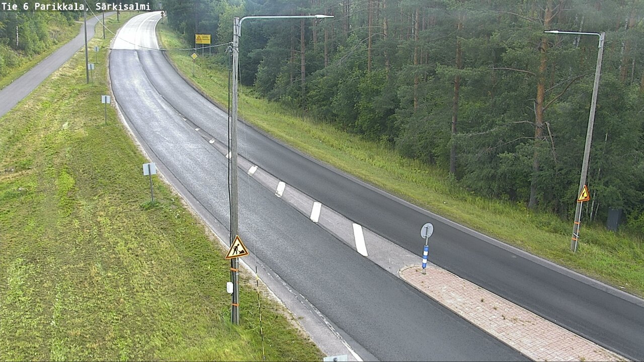Weather Camera Image Road 6 Parikkala, Särkisalmi, Parikkala, Etelä-Karjala