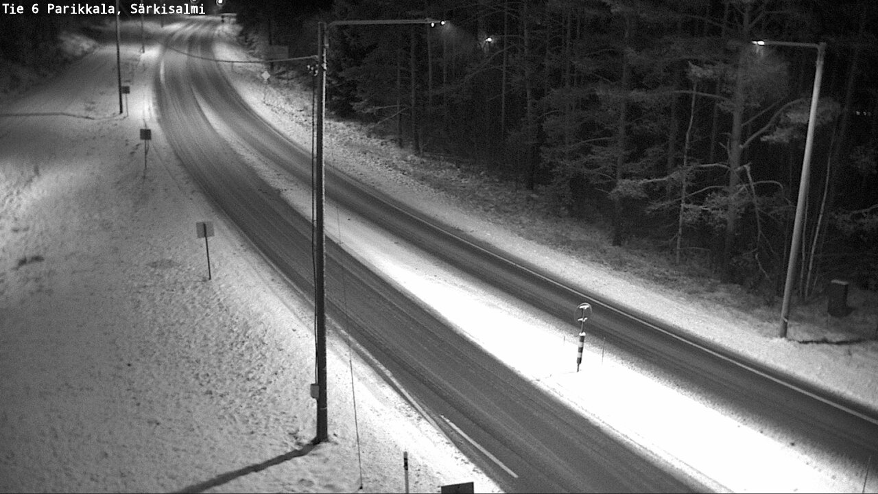 Weather Camera Image Väg 6 Parikkala, Särkisalmi, Parikkala, Etelä-Karjala