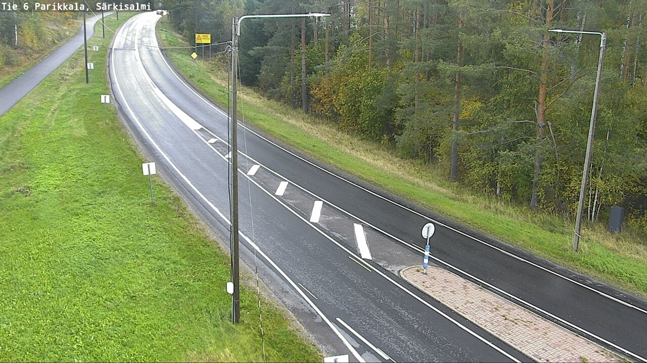 Weather Camera Image Road 6 Parikkala, Särkisalmi, Parikkala, Etelä-Karjala