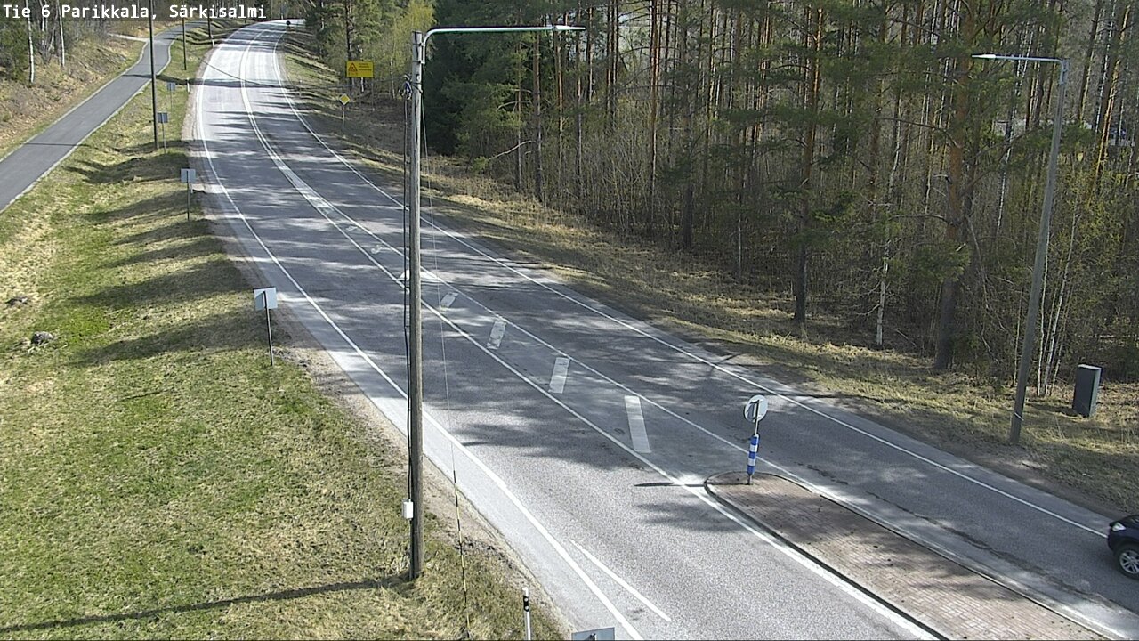Weather Camera Image Väg 6 Parikkala, Särkisalmi, Parikkala, Etelä-Karjala