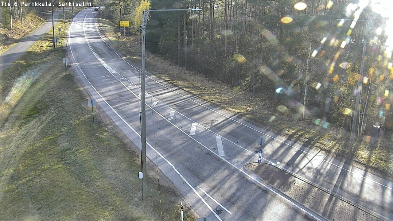 Weather Camera Image Väg 6 Parikkala, Särkisalmi, Parikkala, Etelä-Karjala