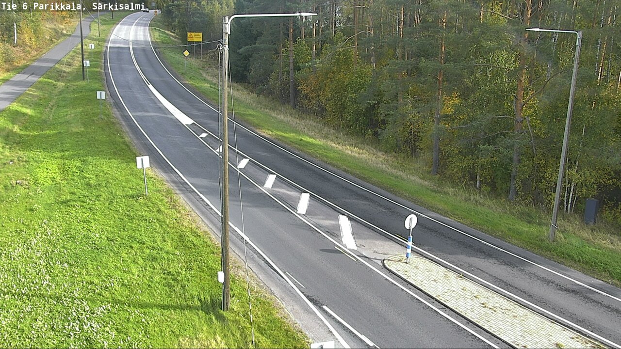 Weather Camera Image Road 6 Parikkala, Särkisalmi, Parikkala, Etelä-Karjala
