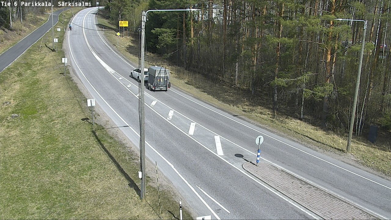 Weather Camera Image Väg 6 Parikkala, Särkisalmi, Parikkala, Etelä-Karjala