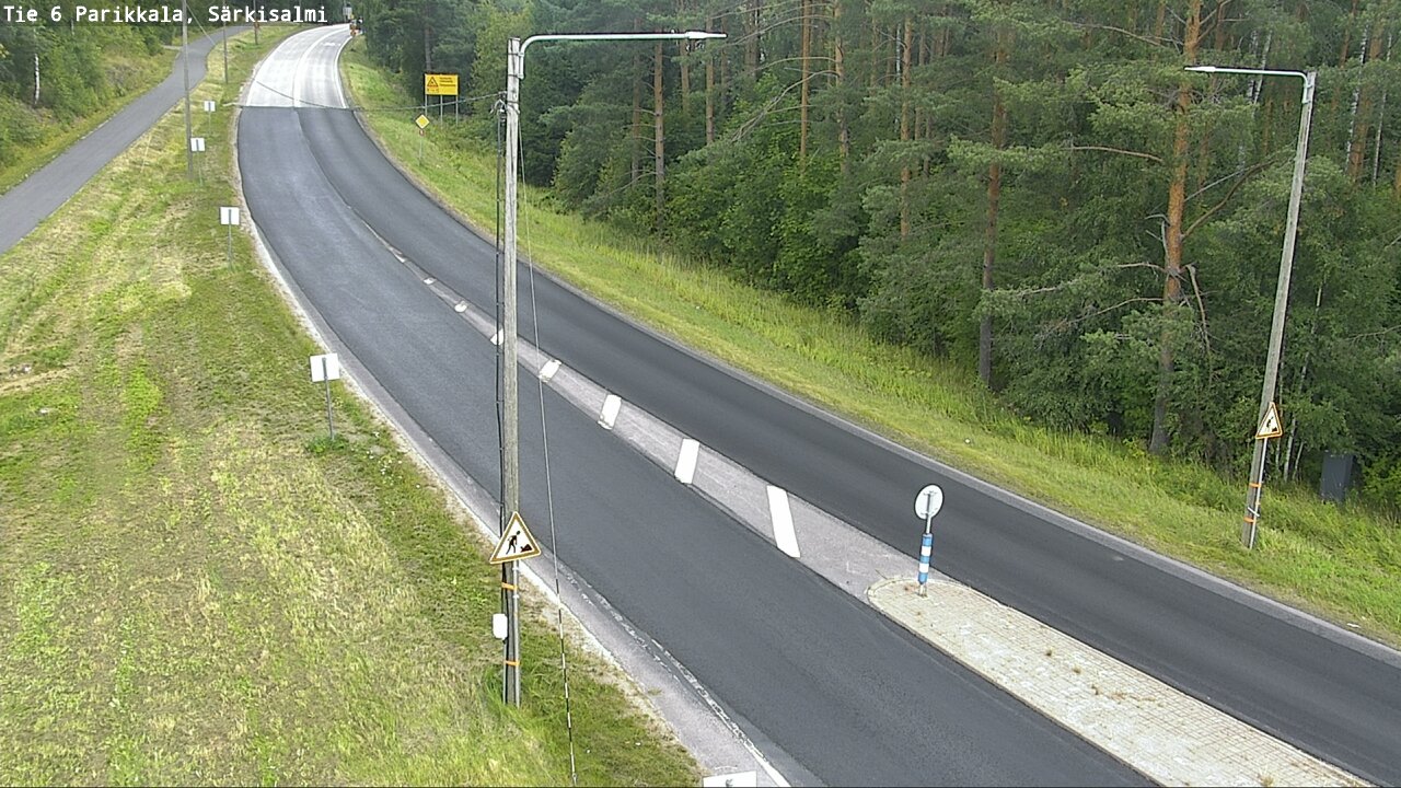 Weather Camera Image Road 6 Parikkala, Särkisalmi, Parikkala, Etelä-Karjala