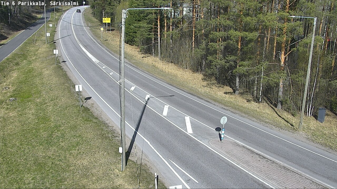 Weather Camera Image Väg 6 Parikkala, Särkisalmi, Parikkala, Etelä-Karjala