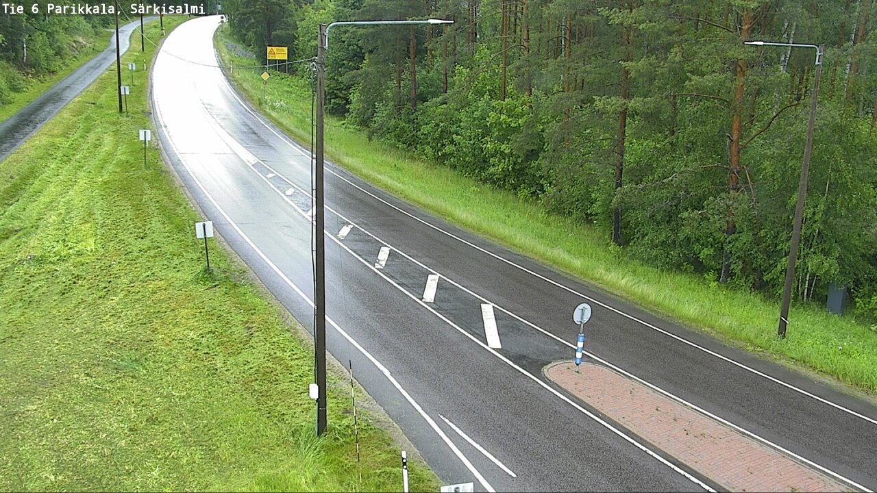 Weather Camera Image Road 6 Parikkala, Särkisalmi, Parikkala, Etelä-Karjala