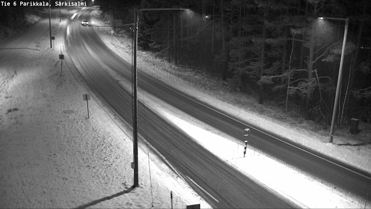 Weather Camera Image Väg 6 Parikkala, Särkisalmi, Parikkala, Etelä-Karjala