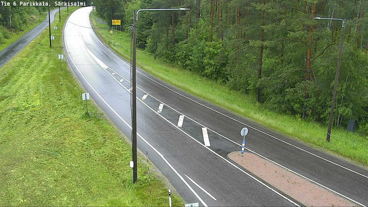 Weather Camera Image Väg 6 Parikkala, Särkisalmi, Parikkala, Etelä-Karjala
