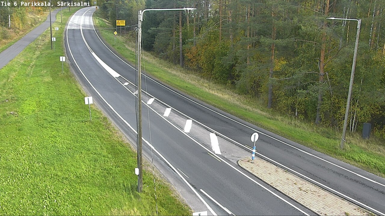Weather Camera Image Road 6 Parikkala, Särkisalmi, Parikkala, Etelä-Karjala