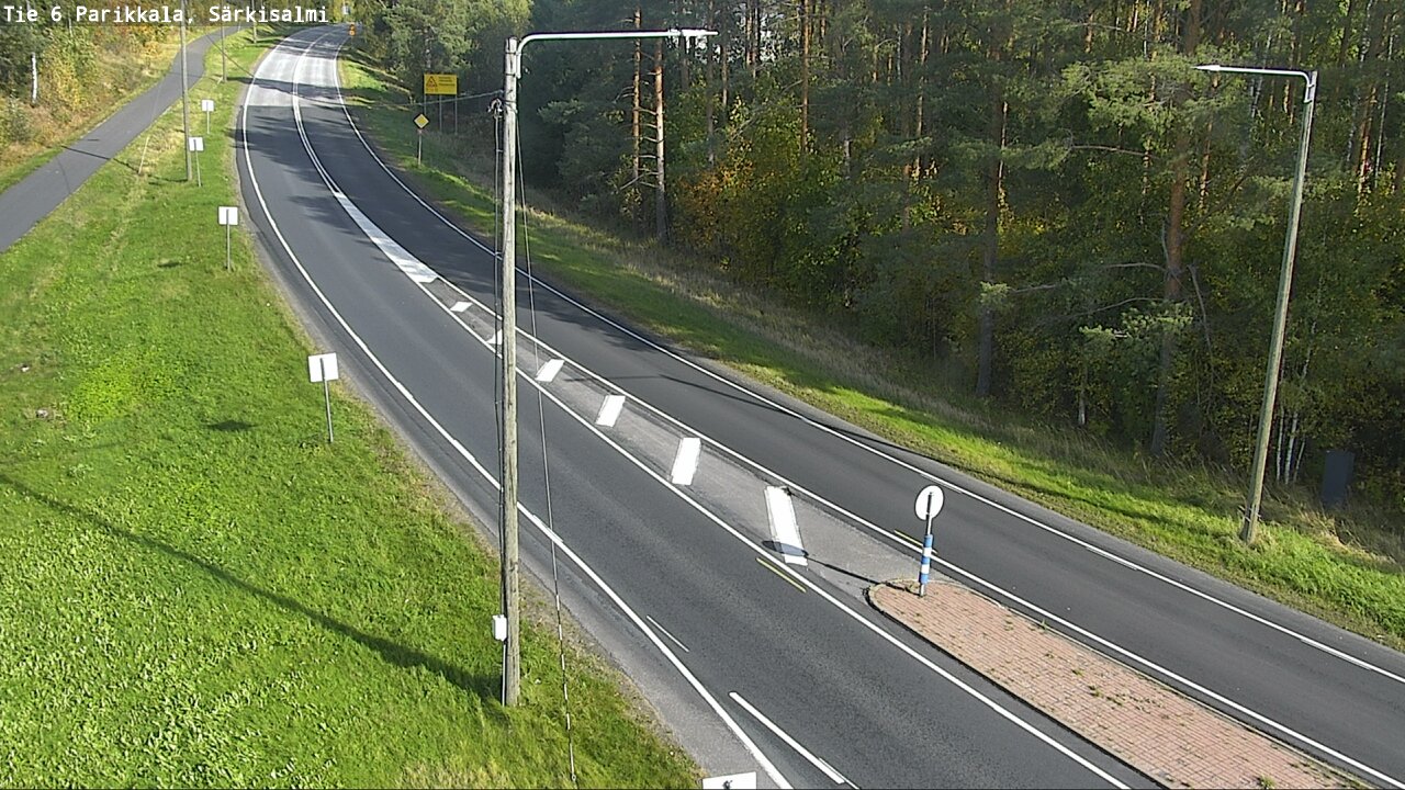 Weather Camera Image Road 6 Parikkala, Särkisalmi, Parikkala, Etelä-Karjala