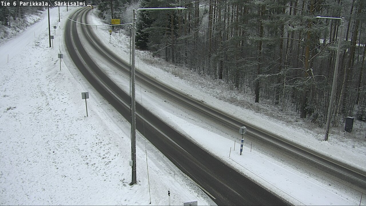 Weather Camera Image Väg 6 Parikkala, Särkisalmi, Parikkala, Etelä-Karjala