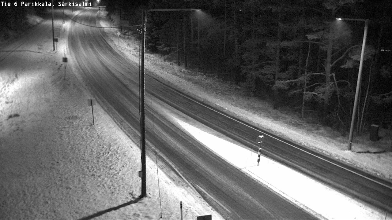 Weather Camera Image Väg 6 Parikkala, Särkisalmi, Parikkala, Etelä-Karjala
