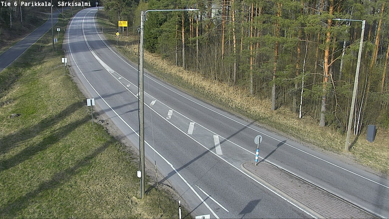 Weather Camera Image Väg 6 Parikkala, Särkisalmi, Parikkala, Etelä-Karjala