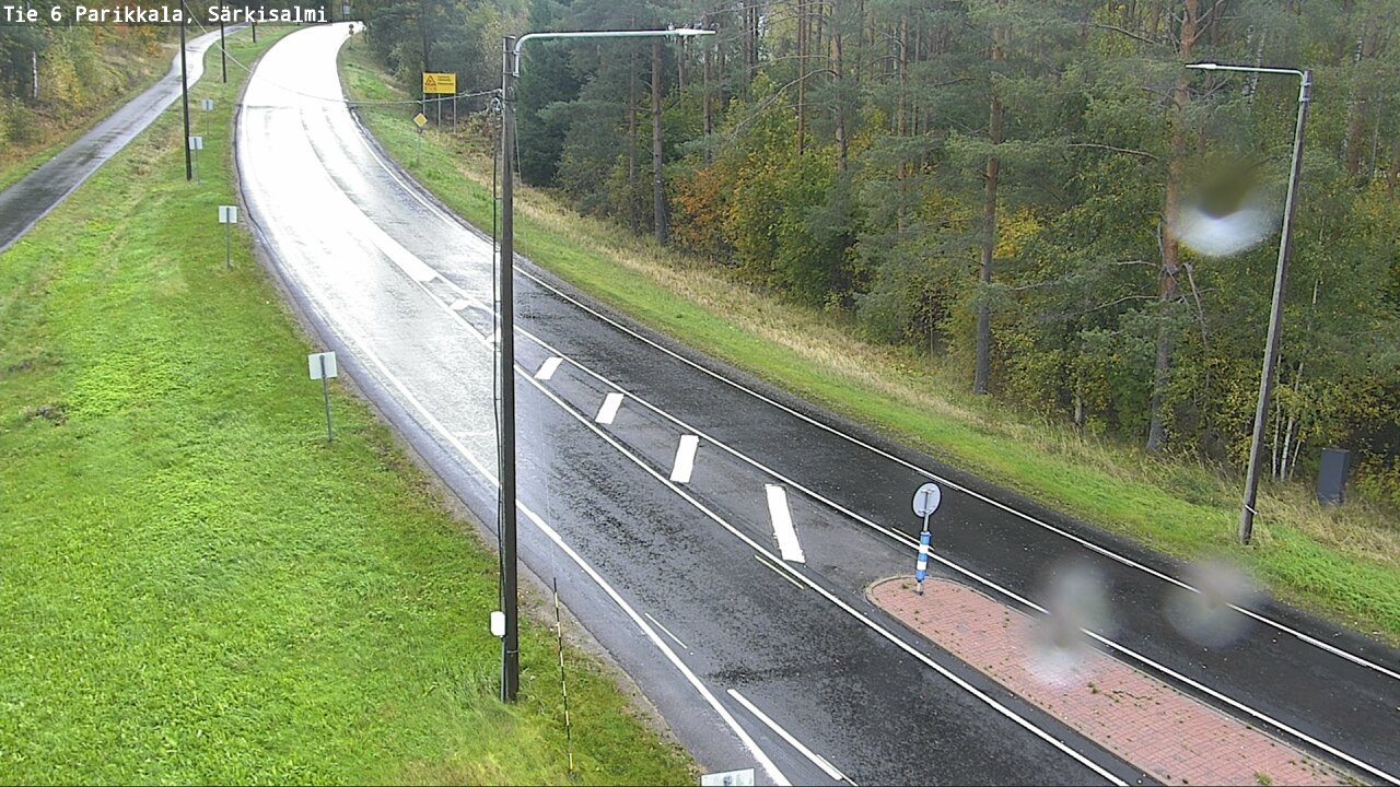 Weather Camera Image Väg 6 Parikkala, Särkisalmi, Parikkala, Etelä-Karjala