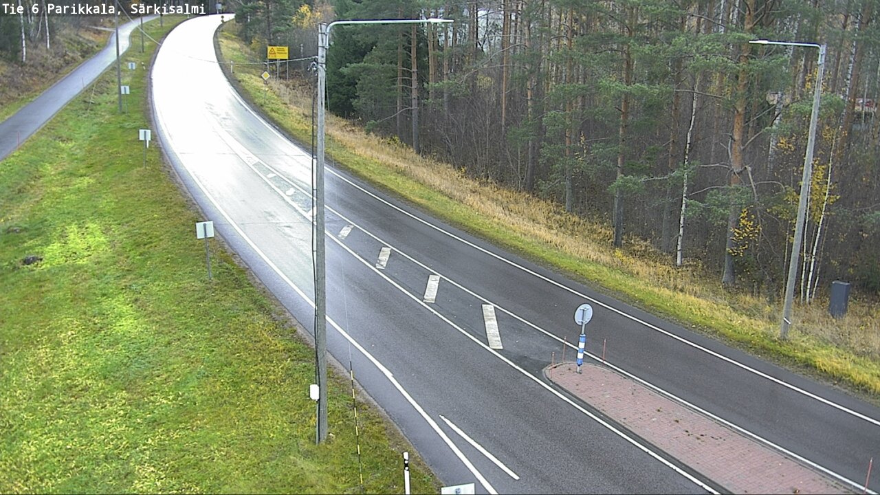 Weather Camera Image Road 6 Parikkala, Särkisalmi, Parikkala, Etelä-Karjala