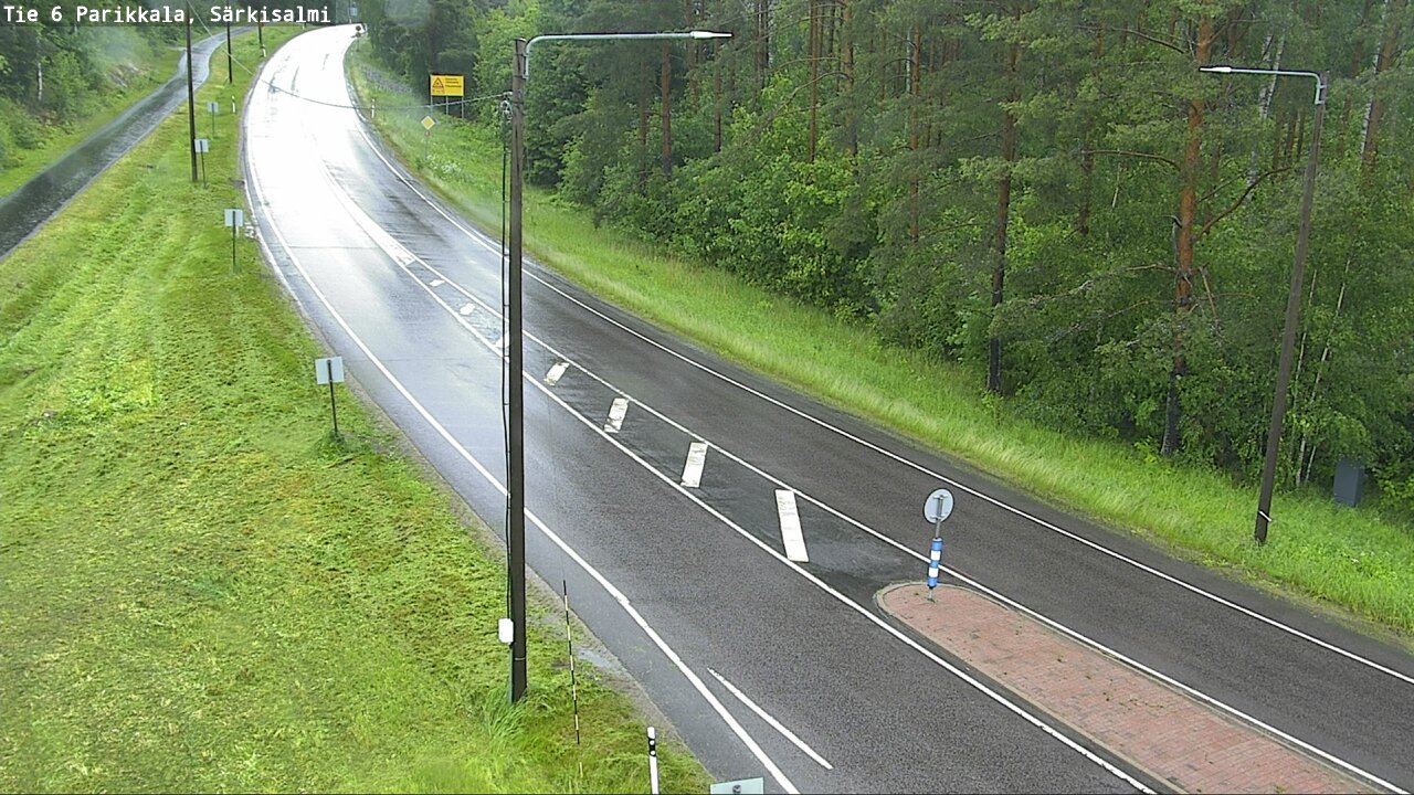 Weather Camera Image Road 6 Parikkala, Särkisalmi, Parikkala, Etelä-Karjala