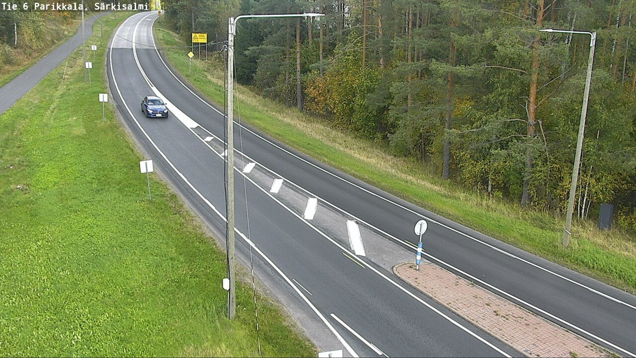 Weather Camera Image Road 6 Parikkala, Särkisalmi, Parikkala, Etelä-Karjala