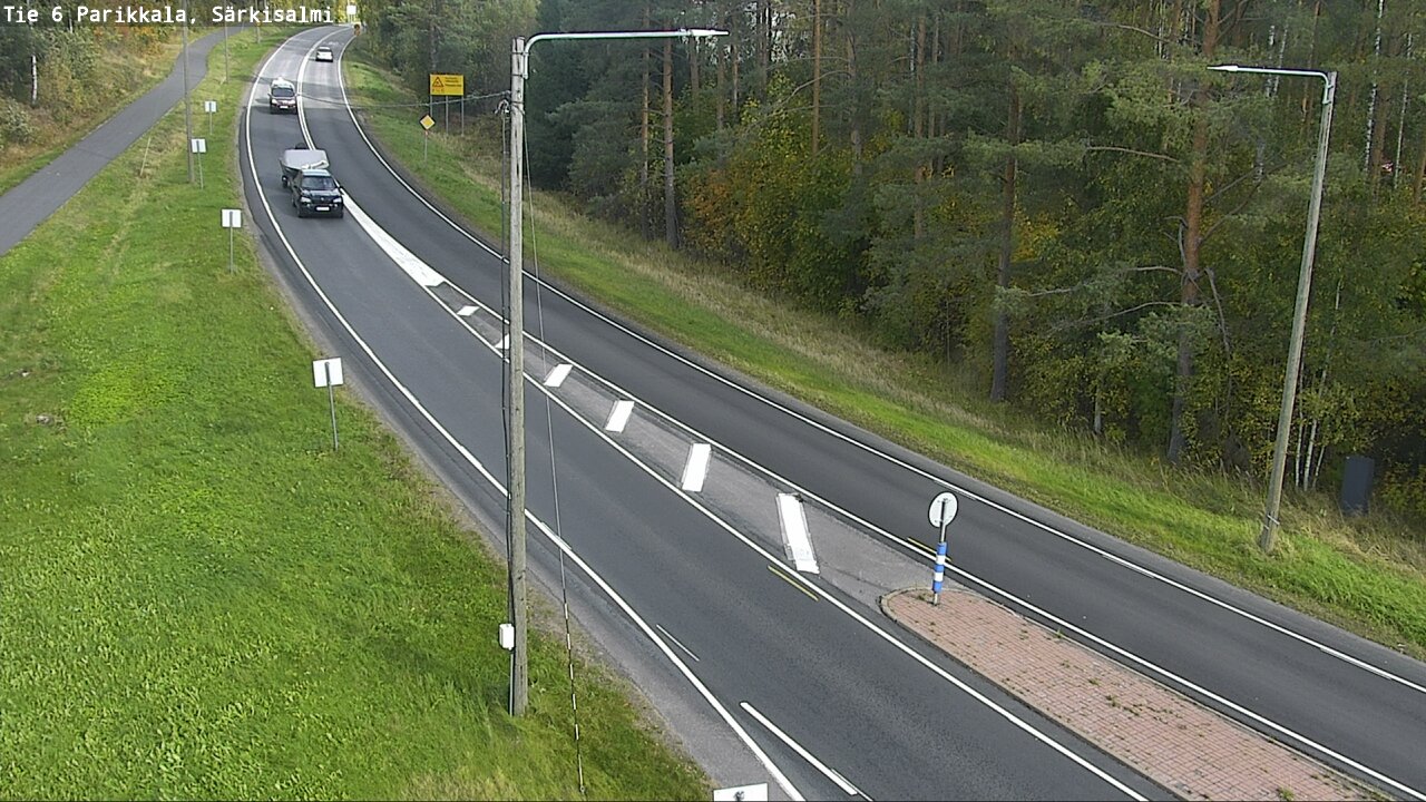 Weather Camera Image Road 6 Parikkala, Särkisalmi, Parikkala, Etelä-Karjala