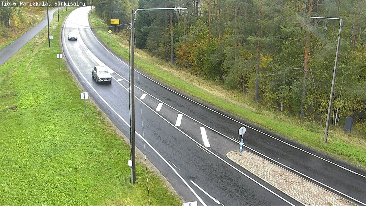 Weather Camera Image Väg 6 Parikkala, Särkisalmi, Parikkala, Etelä-Karjala