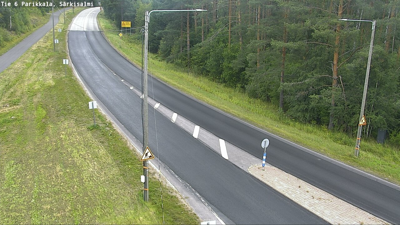 Weather Camera Image Road 6 Parikkala, Särkisalmi, Parikkala, Etelä-Karjala