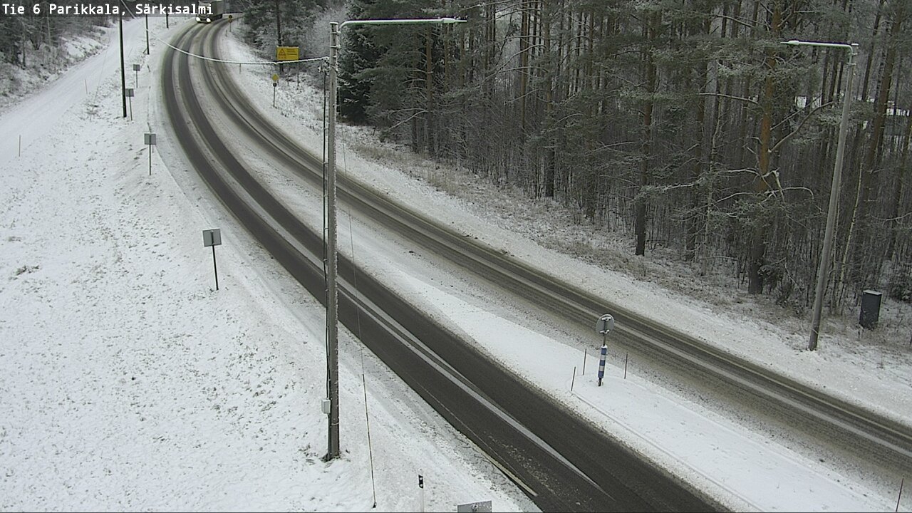 Weather Camera Image Väg 6 Parikkala, Särkisalmi, Parikkala, Etelä-Karjala