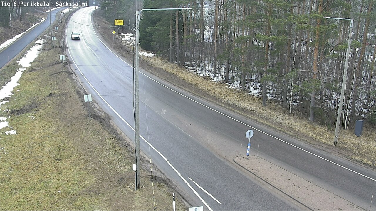 Weather Camera Image Road 6 Parikkala, Särkisalmi, Parikkala, Etelä-Karjala