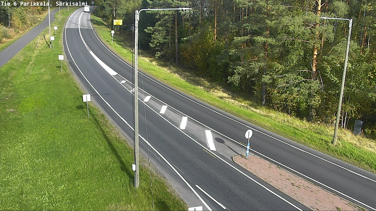 Weather Camera Image Road 6 Parikkala, Särkisalmi, Parikkala, Etelä-Karjala